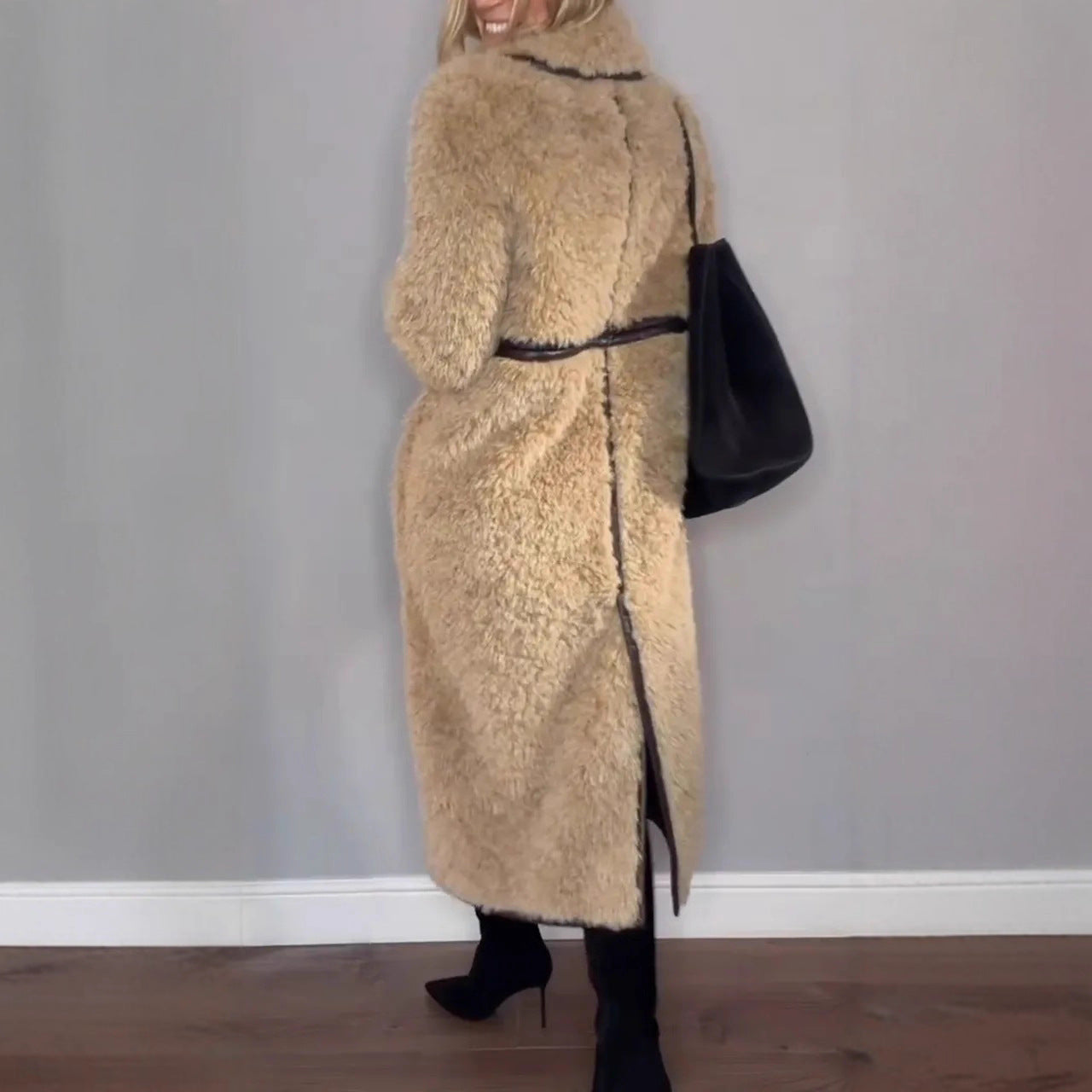Comfy Warm Faux Fur Coat