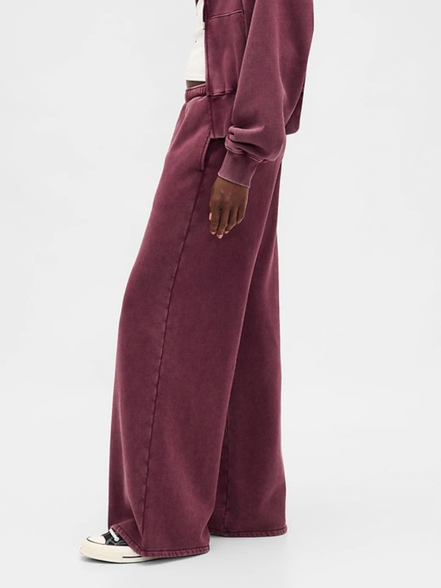 Vintage Soft Baggy Wide-Leg Sweatpants