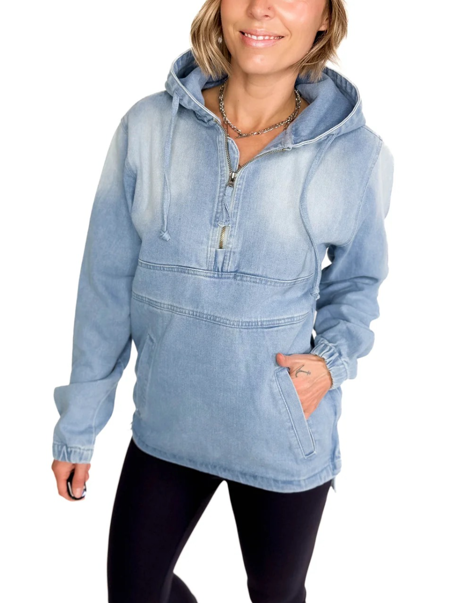 Bex Denim Hoodie Jacket