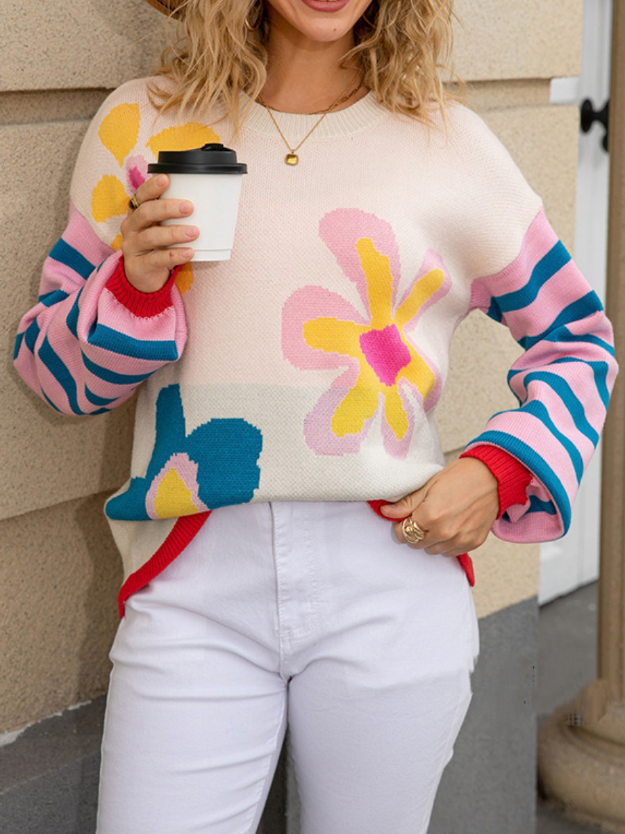 Flower Power Sweater