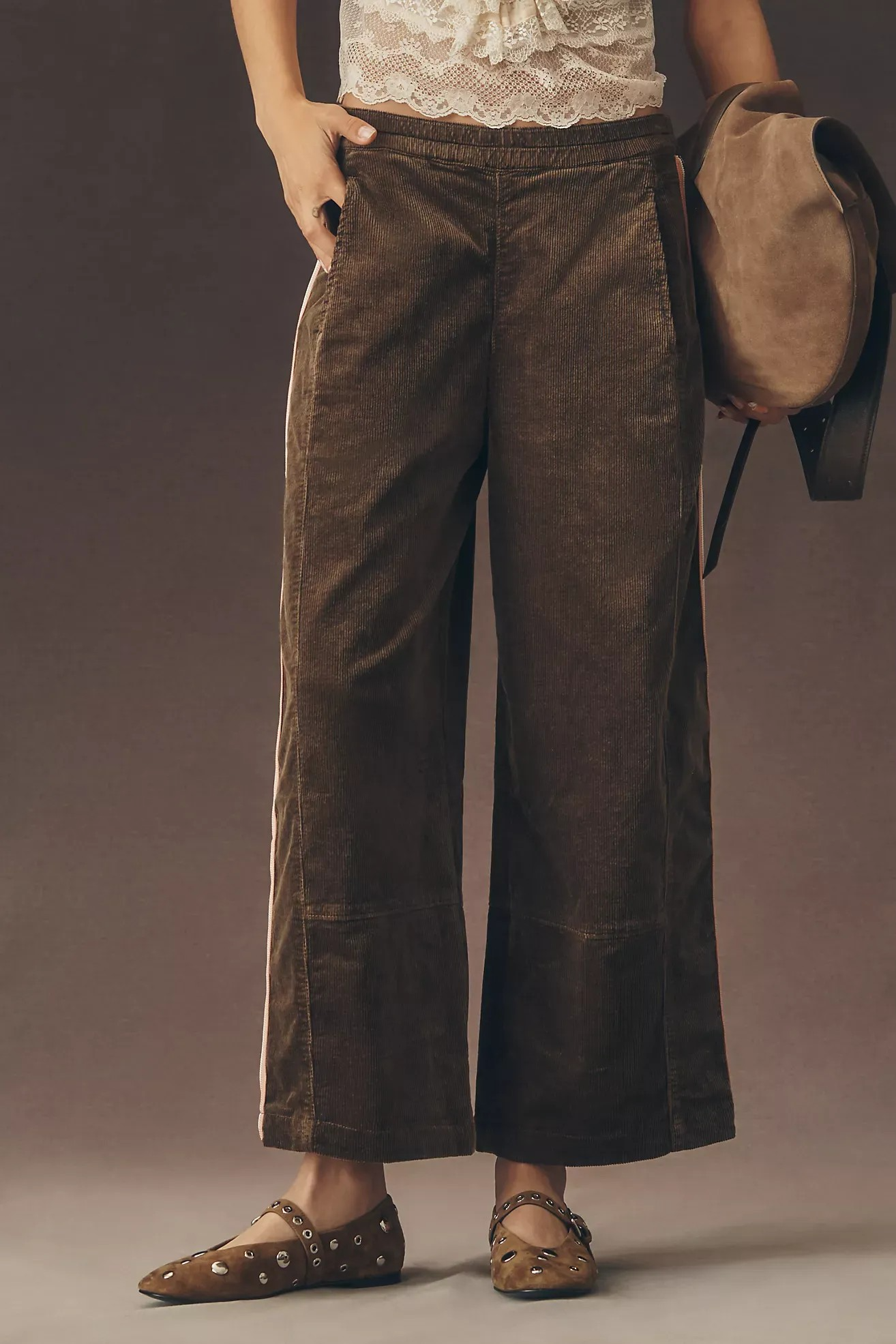The Izzie Relaxed Pull-On Barrel Pants