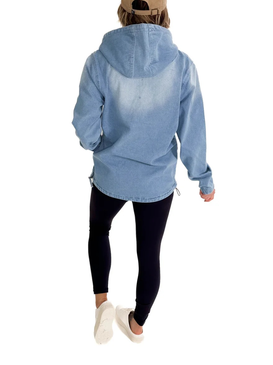 Bex Denim Hoodie Jacket