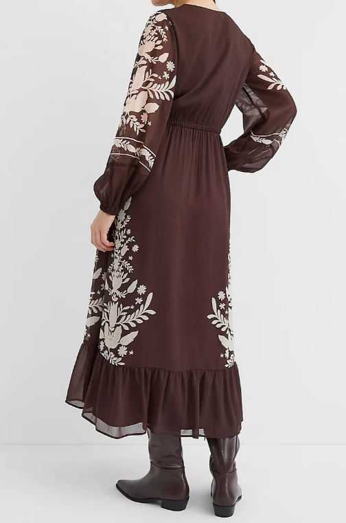 Floral Chiffon Dress