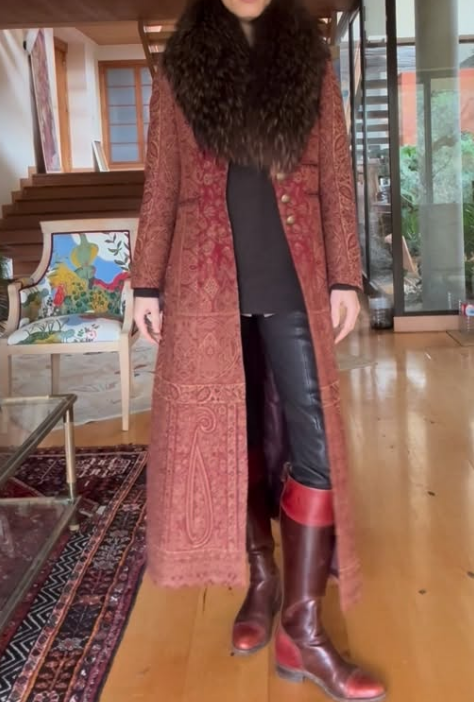 National Jacquard Coat