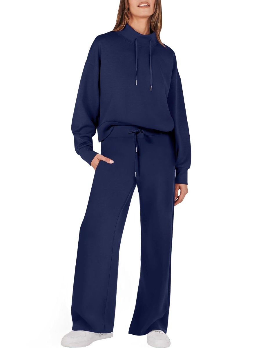 Drawstring Casual Sports Set