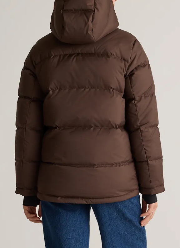 Warm Medium Length Puffer Jacket
