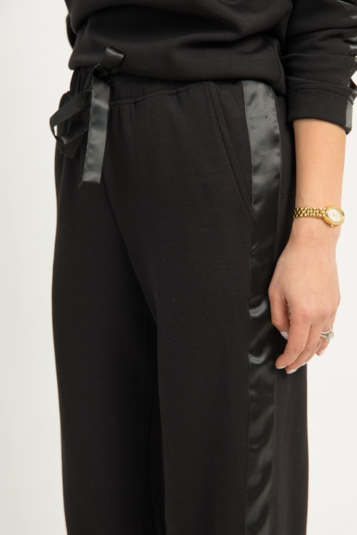 Satin Trim Modal Set