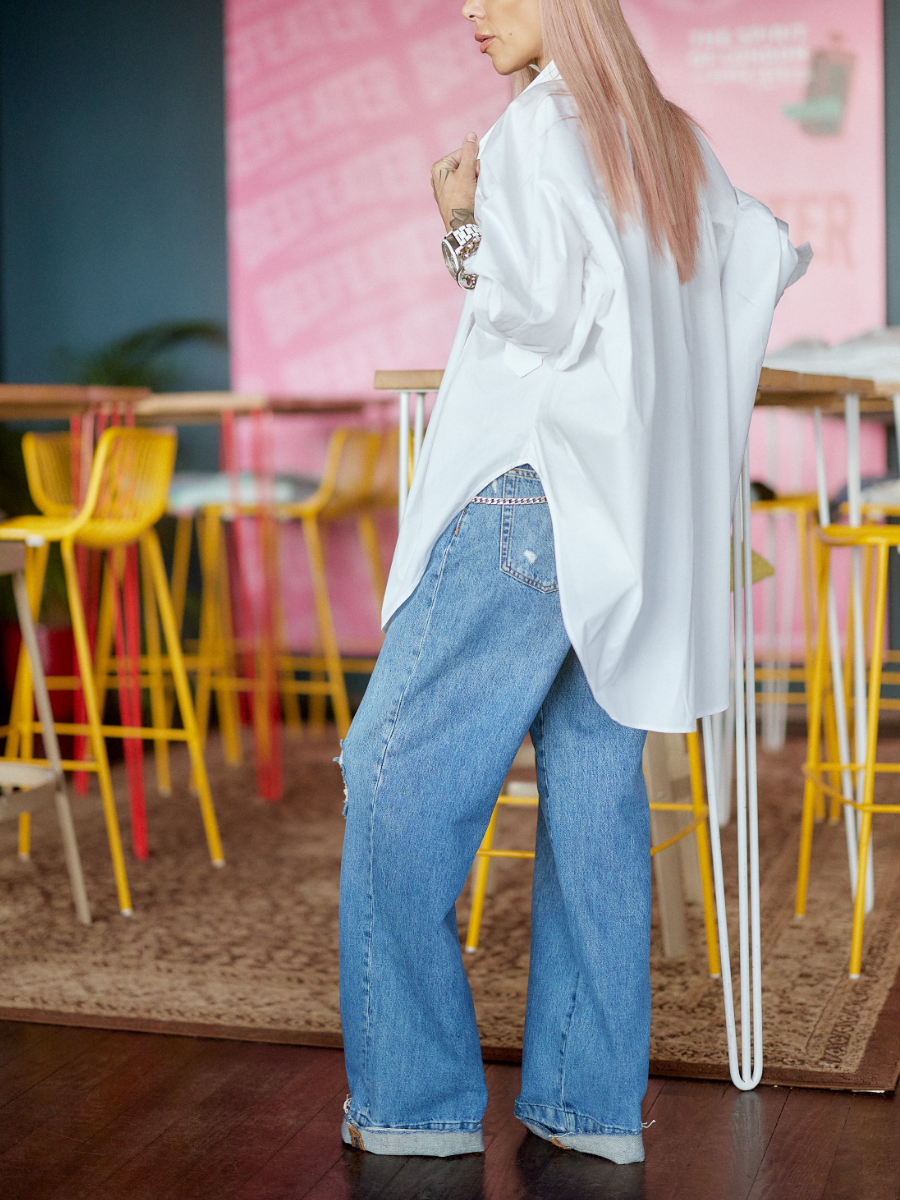 Oversized White Shirt