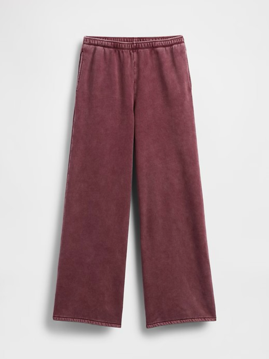 Vintage Soft Baggy Wide-Leg Sweatpants