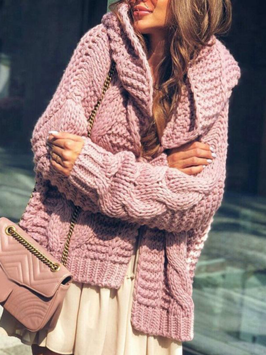 Thickened Loose Cardigan Coat