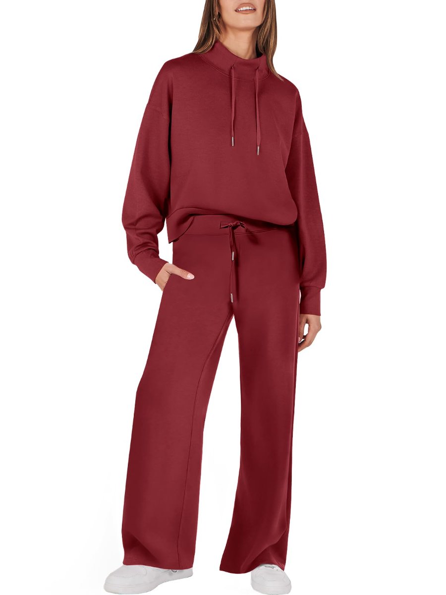 Drawstring Casual Sports Set